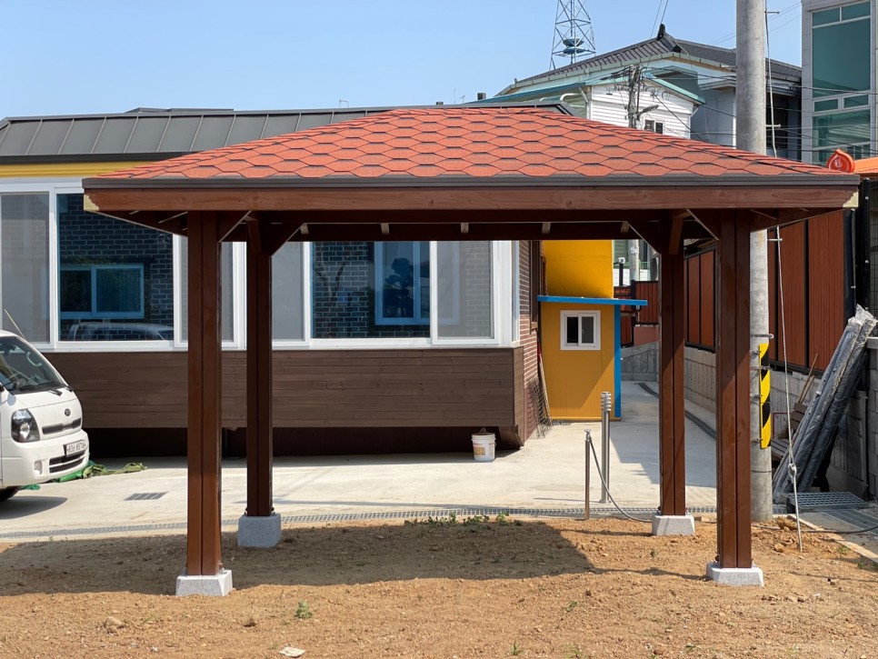 강화도, 전원주택 쉼터 파고라