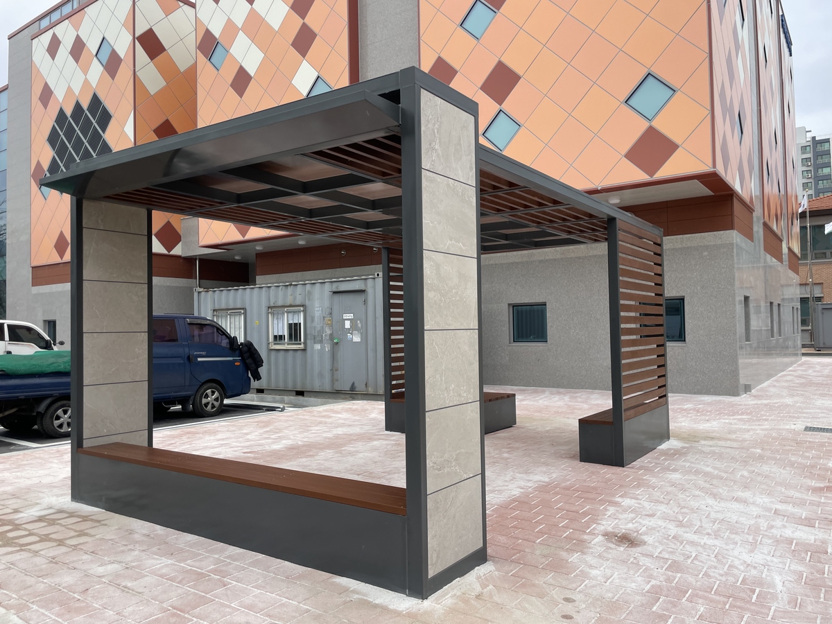 장수, 스틸 도면 맞춤형 파고라 